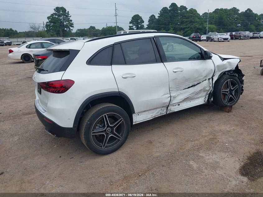 2026 Mercedes-benz Gla-klasse VIN W1N4N4GB3TJ827984 IAAI salvage auction — RIGHT FRONT, Salvage Title, sold $5,700 on 2026-07-29 (photo 4)