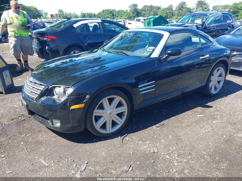 2005 Chrysler Crossfire VIN 1C3AN69L65X034047 IAAI salvage auction — NORMAL WEAR, Clear (New York), sold $1,150 on 2026-08-01 (photo 2)