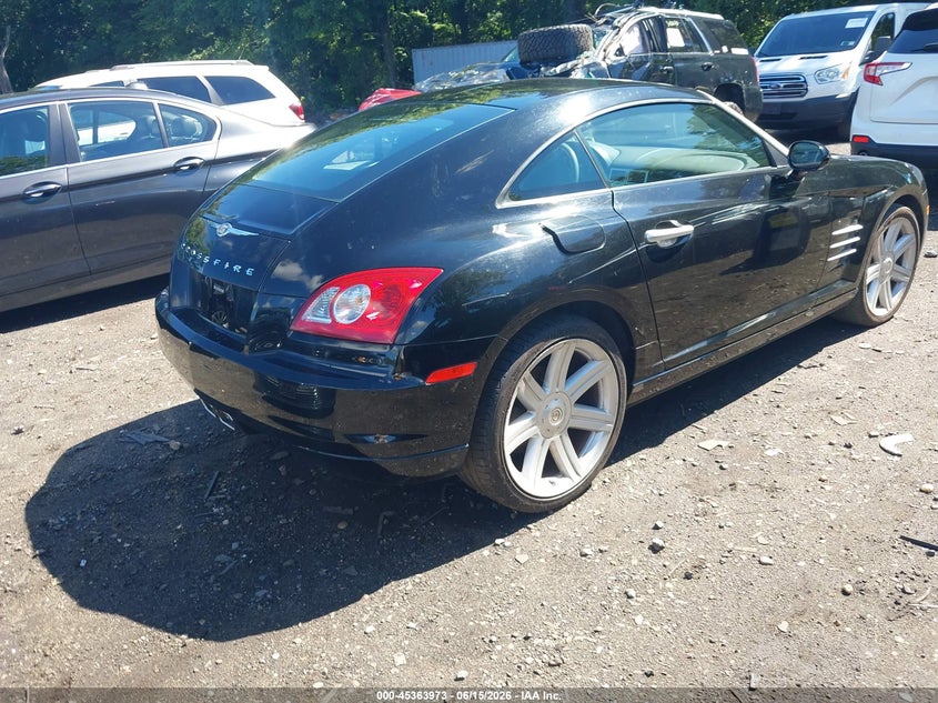 2005 Chrysler Crossfire VIN 1C3AN69L65X034047 IAAI salvage auction — NORMAL WEAR, Clear (New York), sold $1,150 on 2026-08-01 (photo 4)