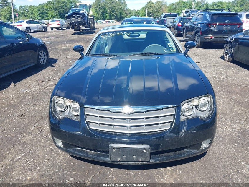 2005 Chrysler Crossfire VIN 1C3AN69L65X034047 IAAI salvage auction — NORMAL WEAR, Clear (New York), sold $1,150 on 2026-08-01 (photo 6)