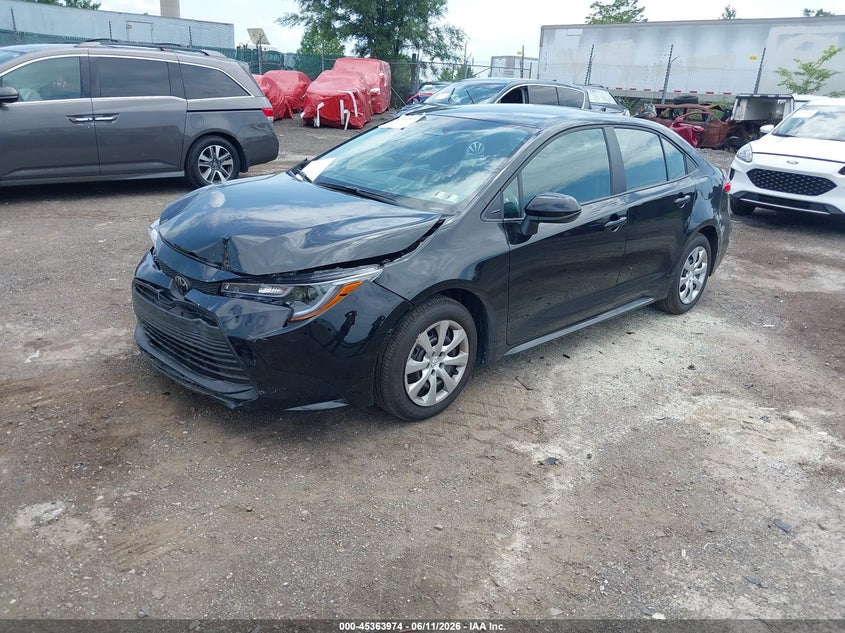 2026 Toyota Corolla VIN 5YFB4MDE8TP447809 IAAI salvage auction — FRONT END, Salvage Title, sold $6,300 on 2026-07-24 (photo 2)