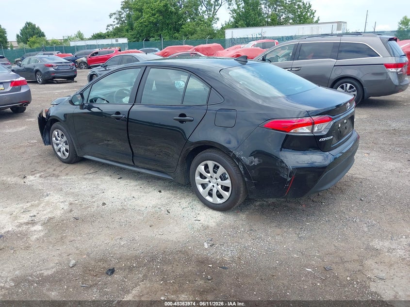 2026 Toyota Corolla VIN 5YFB4MDE8TP447809 IAAI salvage auction — FRONT END, Salvage Title, sold $6,300 on 2026-07-24 (photo 3)