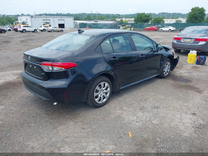 2026 Toyota Corolla VIN 5YFB4MDE8TP447809 IAAI salvage auction — FRONT END, Salvage Title, sold $6,300 on 2026-07-24 (photo 4)