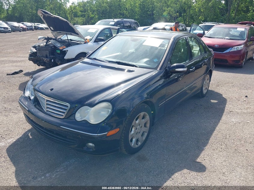 2006 Mercedes-benz C class VIN WDBRF92HX6F790635 IAAI salvage auction — FRONT END, Salvage (Ohio), sold $400 on 2026-07-21 (photo 2)