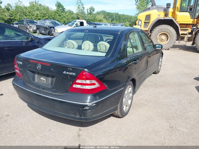 2006 Mercedes-benz C class VIN WDBRF92HX6F790635 IAAI salvage auction — FRONT END, Salvage (Ohio), sold $400 on 2026-07-21 (photo 4)