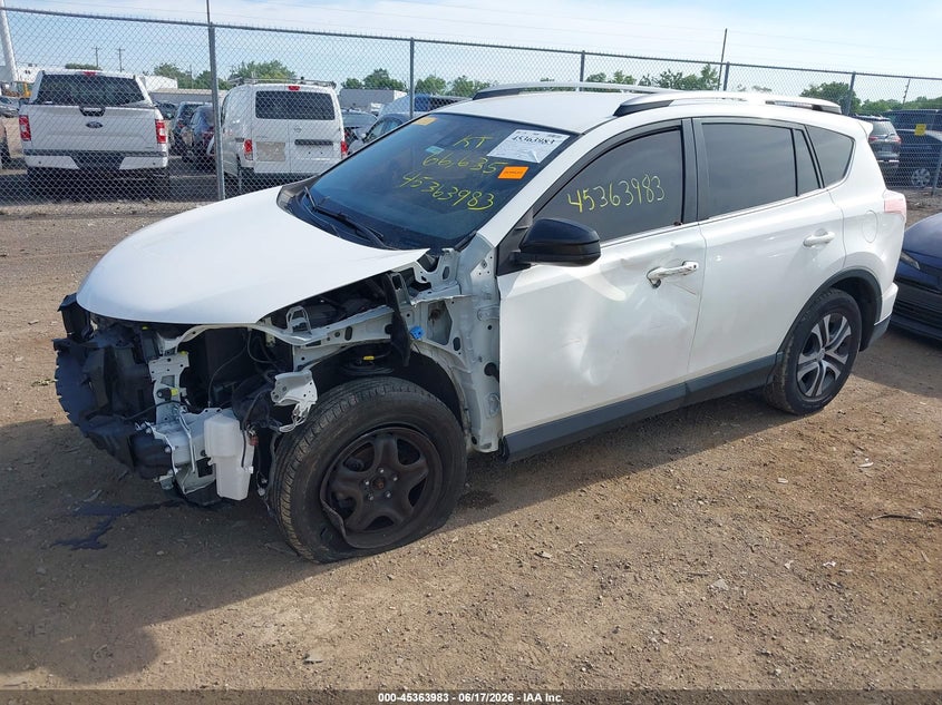 2018 Toyota Rav 4 VIN JTMZFREV0JJ185614 IAAI salvage auction — FRONT END, Salvage (Ohio), sold $5,850 on 2026-07-16 (photo 2)