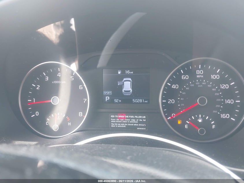 2020 Kia Sportage VIN KNDPMCACXL7781697 IAAI salvage auction — RIGHT SIDE, Salvage Title, sold $3,200 on 2026-07-31 (photo 7)