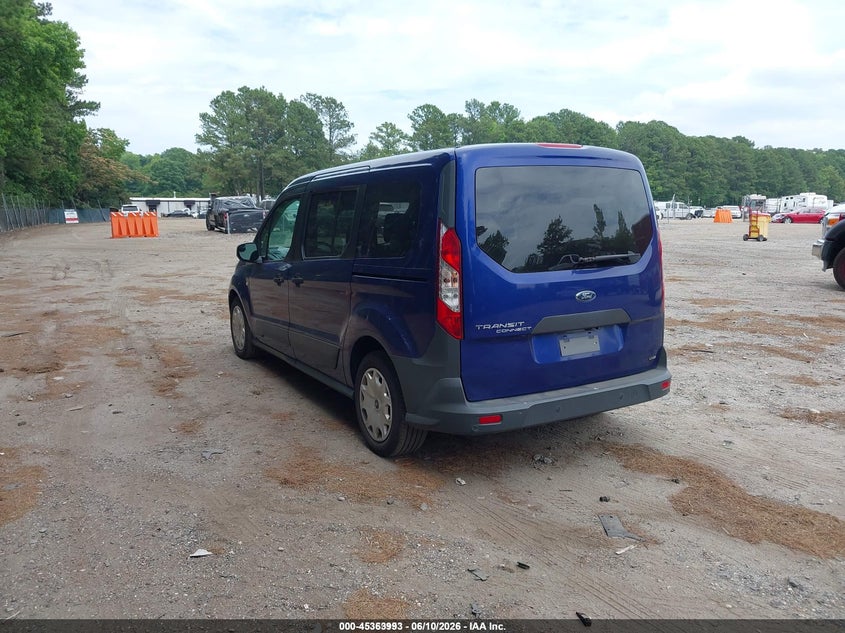 2018 Ford Transit connect VIN NM0GE9E73J1373844 IAAI salvage auction — NORMAL WEAR, Sf97 (Virginia), sold $13,175 on 2026-07-22 (photo 3)