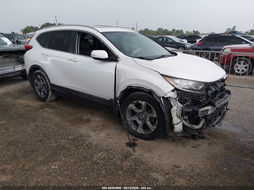 2019 Honda Cr-v VIN 7FARW1H80KE035555 IAAI salvage auction — FRONT END, Original (Texas), sold $7,500 on 2026-07-29 (photo 1)