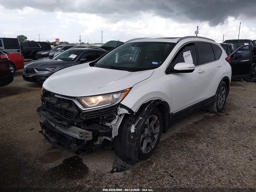 2019 Honda Cr-v VIN 7FARW1H80KE035555 IAAI salvage auction — FRONT END, Original (Texas), sold $7,500 on 2026-07-29 (photo 2)