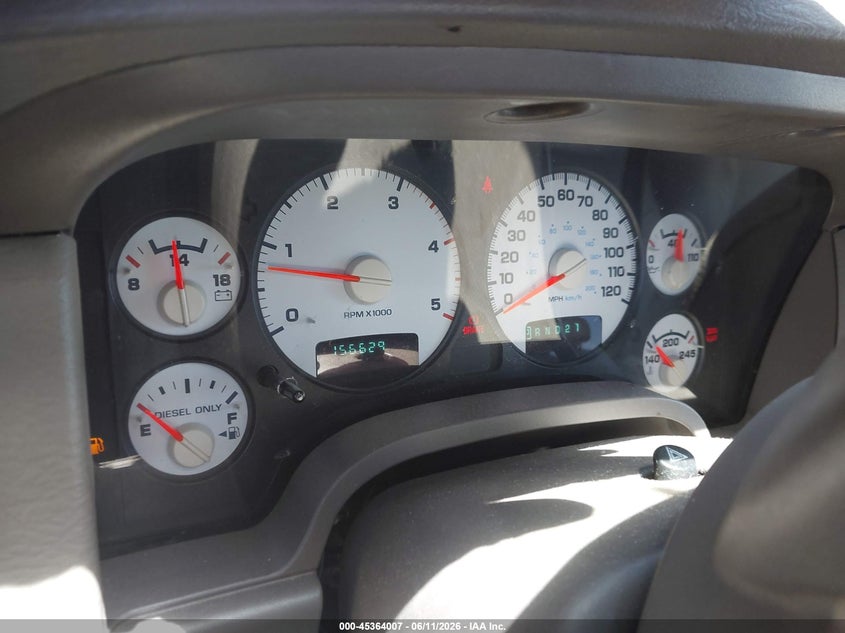 2005 Dodge Ram 2500 VIN 3D7KS28C35G830929 IAAI salvage auction — LEFT FRONT, Salvage (California), sold $7,125 on 2026-08-20 (photo 7)