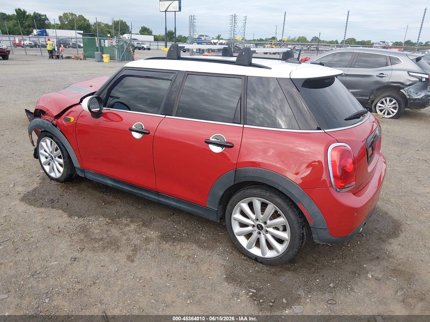 2018 Mini Hard top VIN WMWXU1C5XJ2F79892 IAAI salvage auction — FRONT END, Salvage Title, sold $1,575 on 2026-08-12 (photo 3)