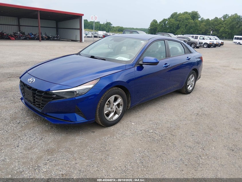 2021 Hyundai Elantra VIN 5NPLL4AG8MH044425 IAAI salvage auction — NORMAL WEAR, Sf97 (Maryland), sold $525 on 2026-07-21 (photo 2)