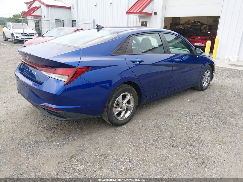 2021 Hyundai Elantra VIN 5NPLL4AG8MH044425 IAAI salvage auction — NORMAL WEAR, Sf97 (Maryland), sold $525 on 2026-07-21 (photo 4)