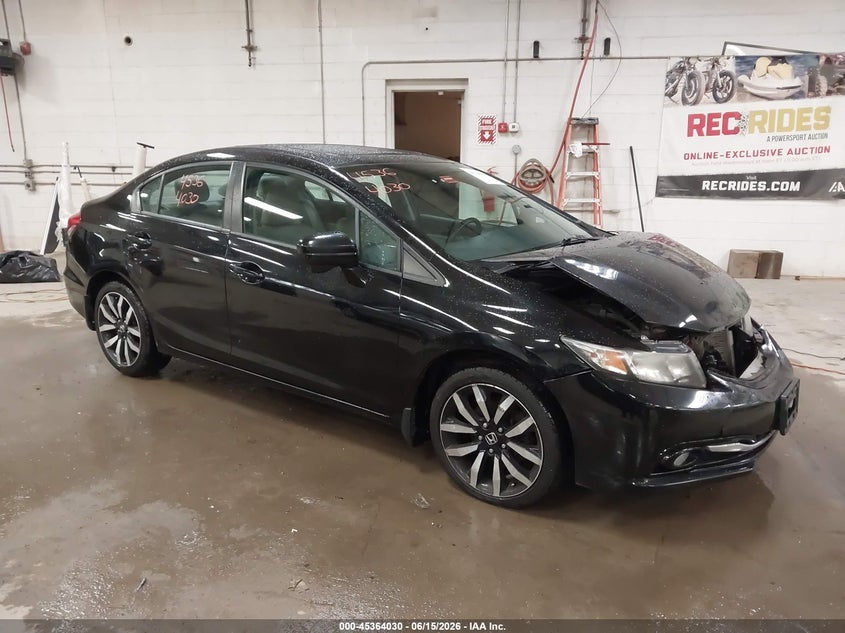 2015 Honda Civic VIN 2HGFB2F99FH522475 IAAI salvage auction — FRONT END, Salvage (Maine), sold $2,100 on 2026-07-20 (photo 1)