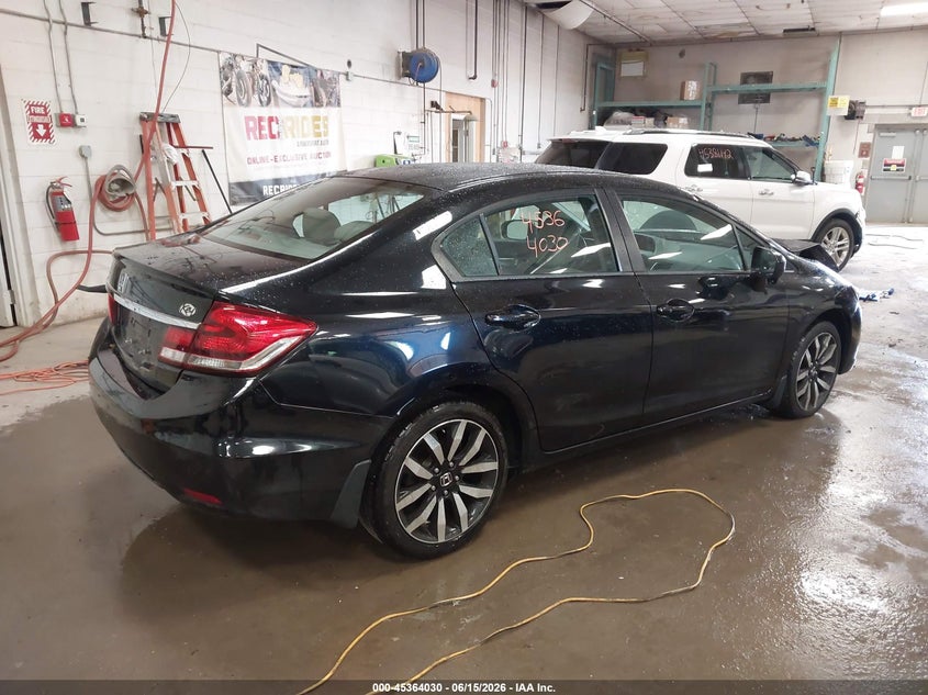 2015 Honda Civic VIN 2HGFB2F99FH522475 IAAI salvage auction — FRONT END, Salvage (Maine), sold $2,100 on 2026-07-20 (photo 4)