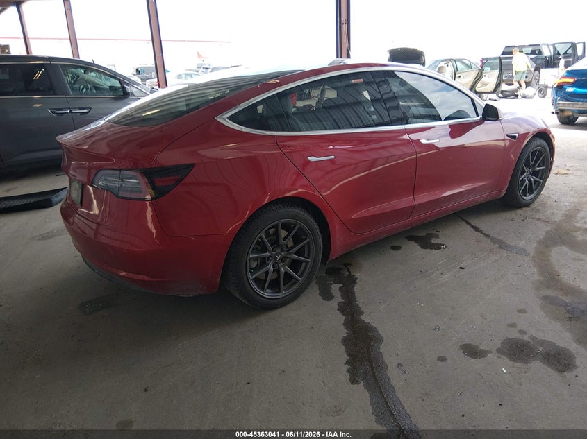 2020 Tesla Model 3 VIN 5YJ3E1EA0LF804861 IAAI salvage auction — HAIL, Clear (Missouri), sold $7,650 on 2026-07-30 (photo 4)