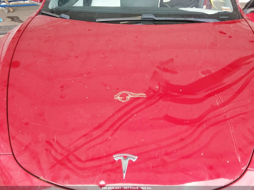 2020 Tesla Model 3 VIN 5YJ3E1EA0LF804861 IAAI salvage auction — HAIL, Clear (Missouri), sold $7,650 on 2026-07-30 (photo 6)