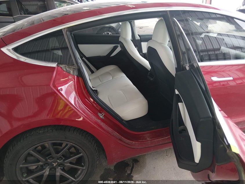 2020 Tesla Model 3 VIN 5YJ3E1EA0LF804861 IAAI salvage auction — HAIL, Clear (Missouri), sold $7,650 on 2026-07-30 (photo 8)