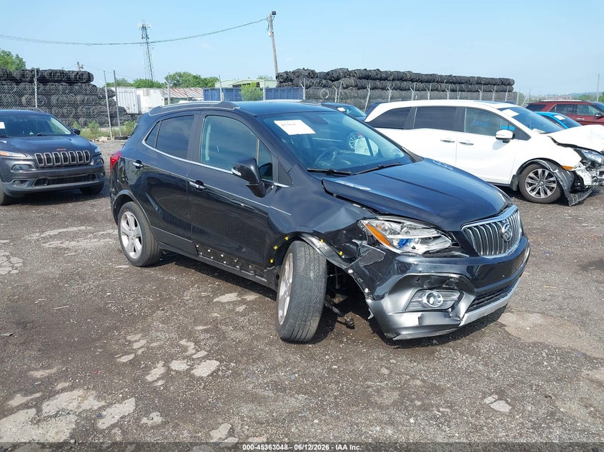 2015 Buick Encore VIN KL4CJFSB8FB124679 IAAI salvage auction — RIGHT FRONT, Salvage Title, sold $475 on 2026-07-24 (photo 1)