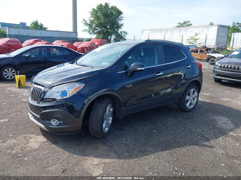 2015 Buick Encore VIN KL4CJFSB8FB124679 IAAI salvage auction — RIGHT FRONT, Salvage Title, sold $475 on 2026-07-24 (photo 2)