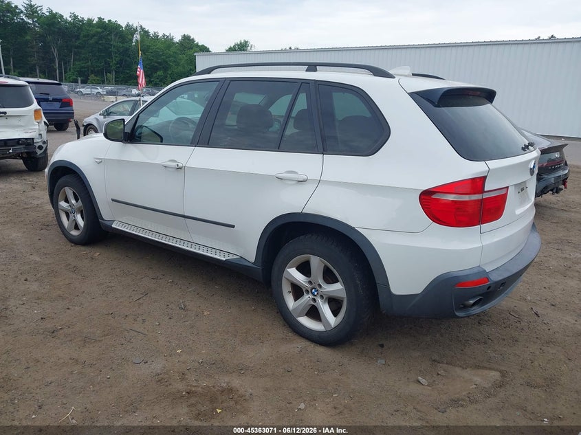 2008 BMW X5 VIN 5UXFE43548L022330 IAAI salvage auction — FRONT END, Clear (Massachusetts), sold $425 on 2026-07-18 (photo 3)