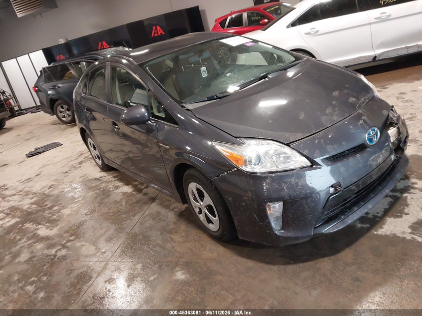 2015 Toyota Prius VIN JTDKN3DU6F0450138 IAAI salvage auction — HAIL, Salvage (Illinois), sold $475 on 2026-07-29 (photo 1)
