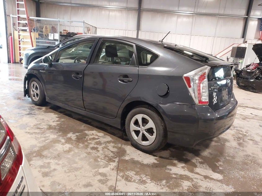 2015 Toyota Prius VIN JTDKN3DU6F0450138 IAAI salvage auction — HAIL, Salvage (Illinois), sold $475 on 2026-07-29 (photo 3)