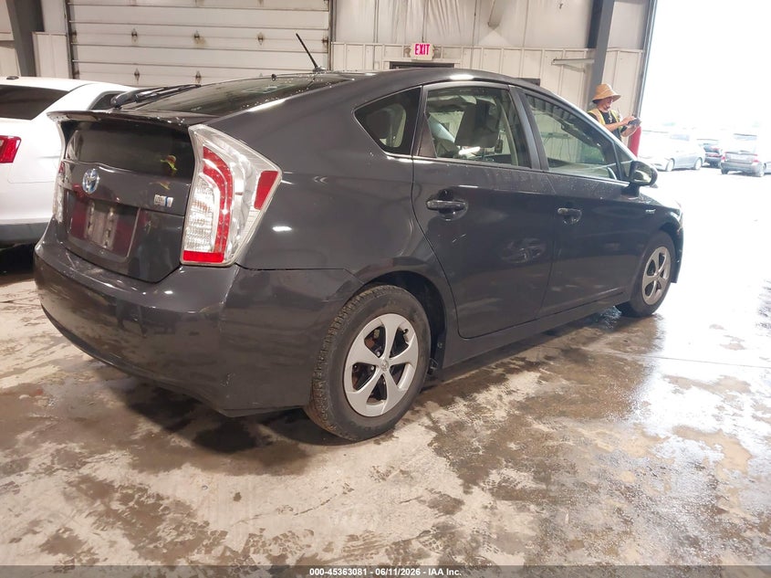 2015 Toyota Prius VIN JTDKN3DU6F0450138 IAAI salvage auction — HAIL, Salvage (Illinois), sold $475 on 2026-07-29 (photo 4)