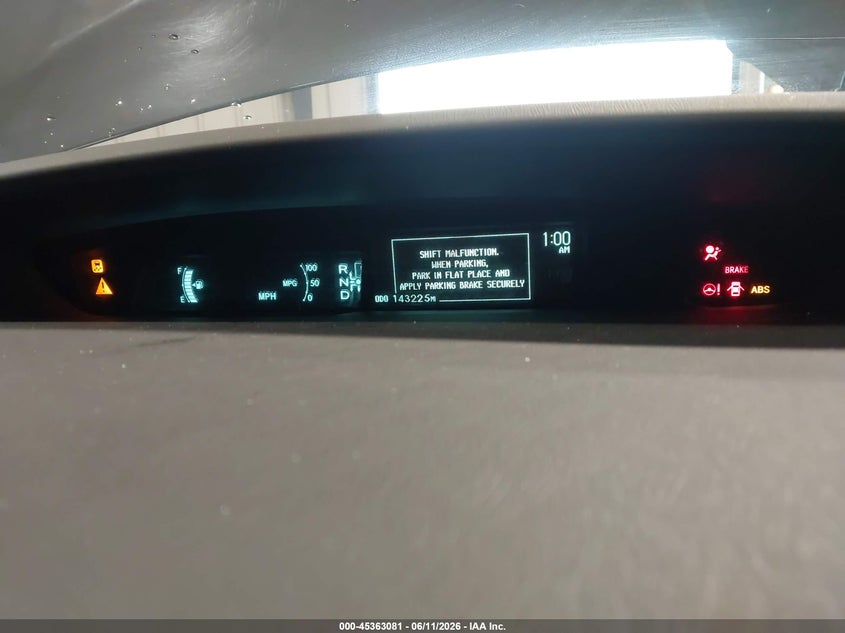 2015 Toyota Prius VIN JTDKN3DU6F0450138 IAAI salvage auction — HAIL, Salvage (Illinois), sold $475 on 2026-07-29 (photo 7)