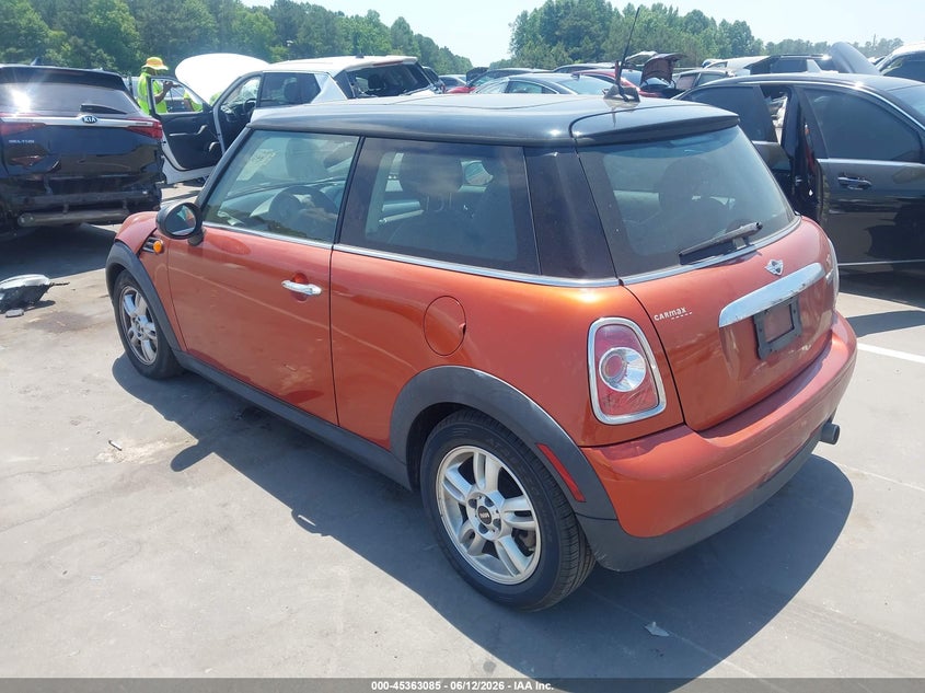 2013 Mini Hard top VIN WMWSU3C50DT691005 IAAI salvage auction — FRONT END, Salvage (North Carolina), sold $700 on 2026-08-19 (photo 3)
