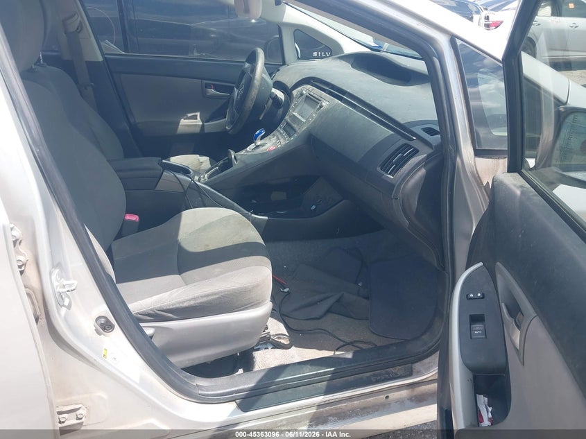 2012 Toyota Prius VIN JTDKN3DU4C1525358 IAAI salvage auction — NORMAL WEAR, Original (Texas), sold $1,550 on 2026-07-20 (photo 5)
