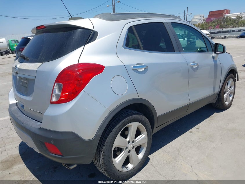 2016 Buick Encore VIN KL4CJDSB3GB601248 IAAI salvage auction — FRONT & REAR, Salvage (California), sold $600 on 2026-07-08 (photo 4)