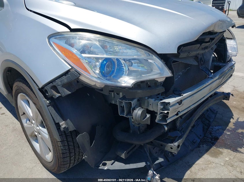 2016 Buick Encore VIN KL4CJDSB3GB601248 IAAI salvage auction — FRONT & REAR, Salvage (California), sold $600 on 2026-07-08 (photo 6)