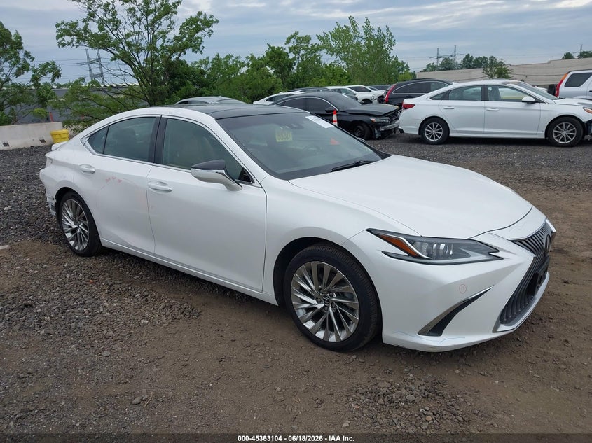2020 Lexus ES 350 VIN 58AEZ1B11LU074665 — IAAI salvage auction photo