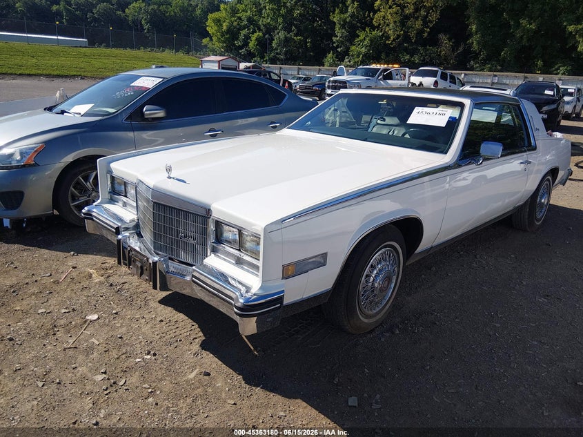 1985 Cadillac Eldorado VIN 1G6EL5780FE613479 IAAI salvage auction — NORMAL WEAR, Clear (Tennessee), sold $3,850 on 2026-07-08 (photo 6)