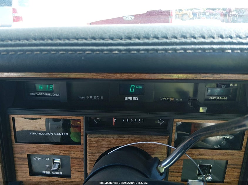 1985 Cadillac Eldorado VIN 1G6EL5780FE613479 IAAI salvage auction — NORMAL WEAR, Clear (Tennessee), sold $3,850 on 2026-07-08 (photo 7)