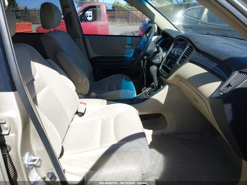 2002 Toyota Highlander VIN JTEHF21A120068374 IAAI salvage auction — FRONT END, Clear (Colorado), sold $500 on 2026-07-14 (photo 5)