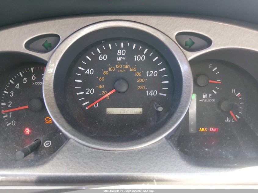 2002 Toyota Highlander VIN JTEHF21A120068374 IAAI salvage auction — FRONT END, Clear (Colorado), sold $500 on 2026-07-14 (photo 7)