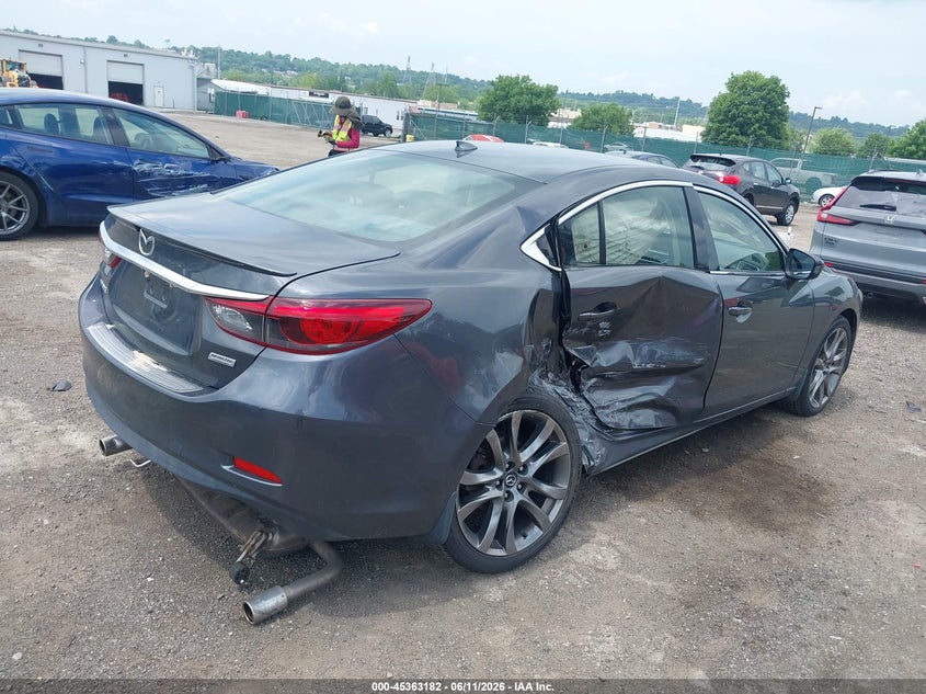 2016 Mazda VIN JM1GJ1W57G1440290 IAAI salvage auction — SIDE, Salvage Title, sold $1,350 on 2026-07-17 (photo 4)