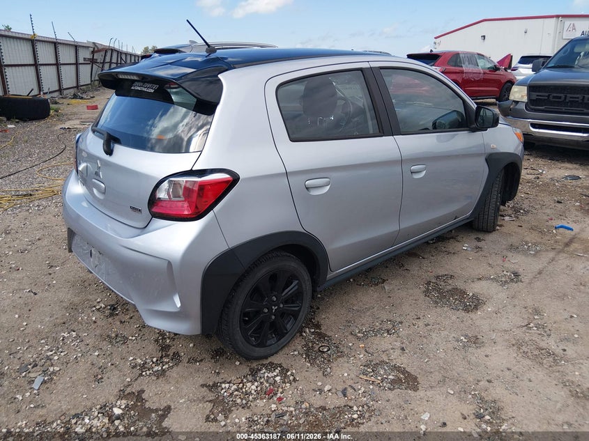 2024 Mitsubishi Mirage VIN ML32AWHJ4RH005757 IAAI salvage auction — LEFT SIDE, Salvage (Arkansas), sold $2,650 on 2026-07-09 (photo 4)