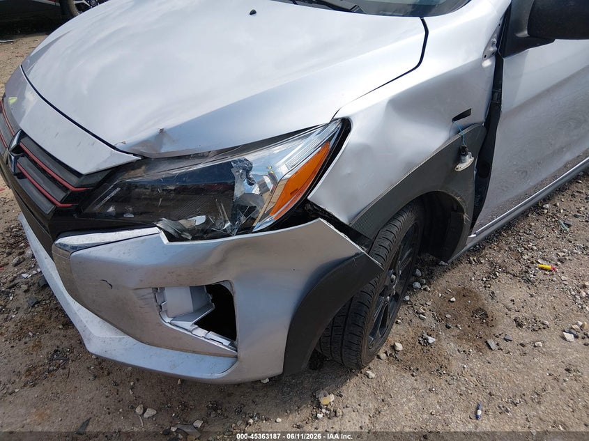 2024 Mitsubishi Mirage VIN ML32AWHJ4RH005757 IAAI salvage auction — LEFT SIDE, Salvage (Arkansas), sold $2,650 on 2026-07-09 (photo 6)