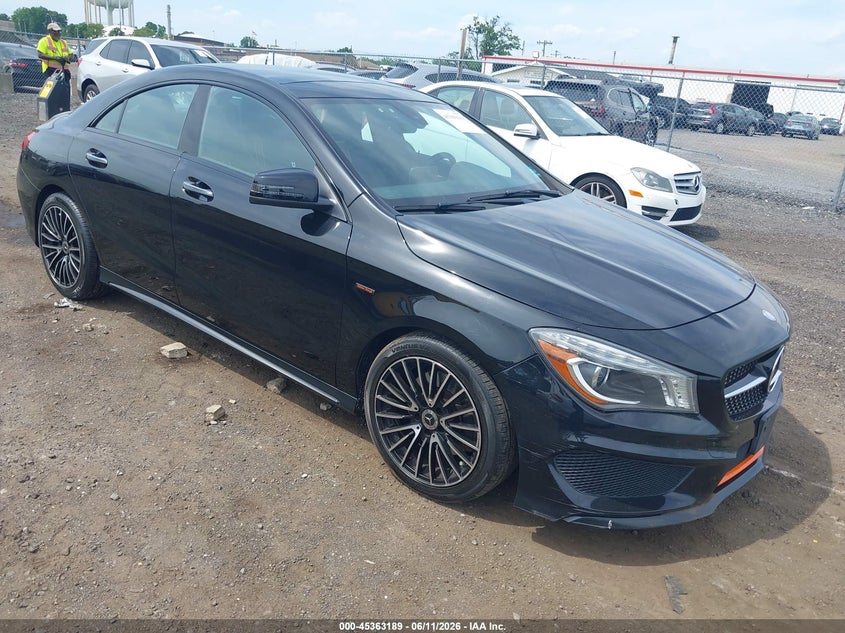 2016 Mercedes-benz Cla-klasse VIN WDDSJ4EB3GN299347 IAAI salvage auction — FRONT END, Salvage (New Jersey), sold $4,600 on 2026-07-17 (photo 1)