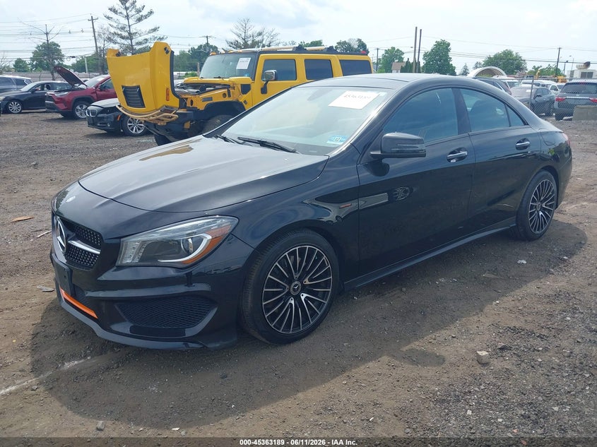 2016 Mercedes-benz Cla-klasse VIN WDDSJ4EB3GN299347 IAAI salvage auction — FRONT END, Salvage (New Jersey), sold $4,600 on 2026-07-17 (photo 2)