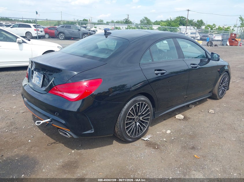 2016 Mercedes-benz Cla-klasse VIN WDDSJ4EB3GN299347 IAAI salvage auction — FRONT END, Salvage (New Jersey), sold $4,600 on 2026-07-17 (photo 4)