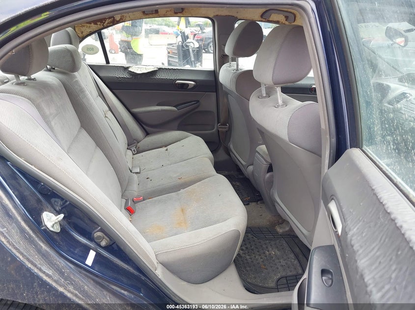 2010 Honda Civic VIN 2HGFA1F5XAH567766 IAAI salvage auction — NORMAL WEAR, Clear-Dealer Only (Washington), sold $200 on 2026-07-09 (photo 8)