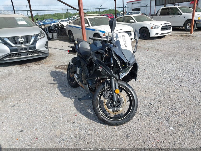 2024 Kawasaki Ninja VIN ML5EXEP14RDAC6869 IAAI salvage auction — FRONT END, Salvage (Mississippi), sold $900 on 2026-07-28 (photo 1)