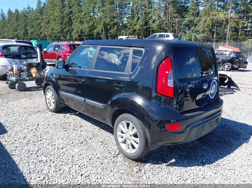 2013 Kia Soul VIN KNDJT2A65D7625890 IAAI salvage auction — REAR END, Bill Of Sale (Washington), sold $475 on 2026-07-08 (photo 3)
