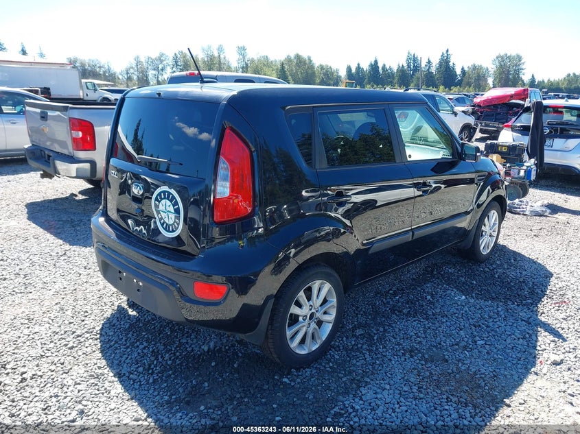 2013 Kia Soul VIN KNDJT2A65D7625890 IAAI salvage auction — REAR END, Bill Of Sale (Washington), sold $475 on 2026-07-08 (photo 4)