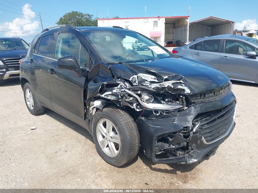 2020 Chevrolet Trax VIN KL7CJLSB2LB328388 IAAI salvage auction — FRONT END, Certificate Of Destruction (Florida), sold $1,500 on 2026-07-14 (photo 1)